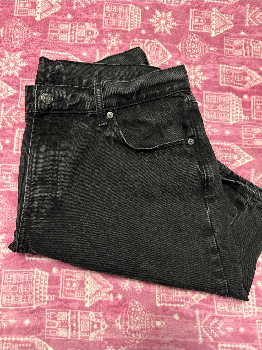 GAP Black Women's Jean Shorts - Picture 2 of 7